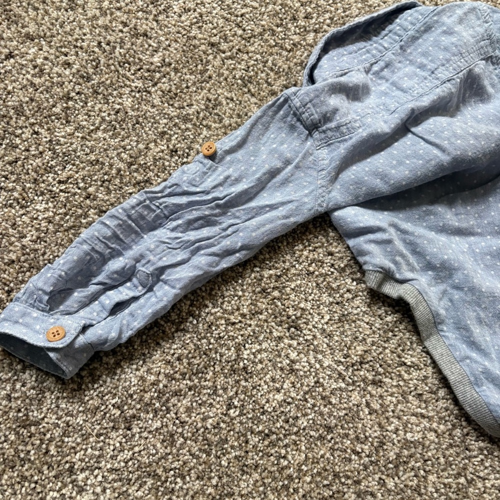 Set of Me + Henry Boys Stripe T-Shirt and Long Sleeve Onsie Size 18-24 Mo‎ - Picture 7 of 8